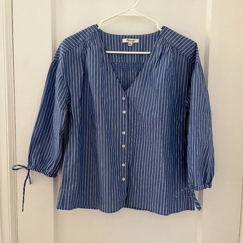 Madewell 3/4 Sleeve Blouse